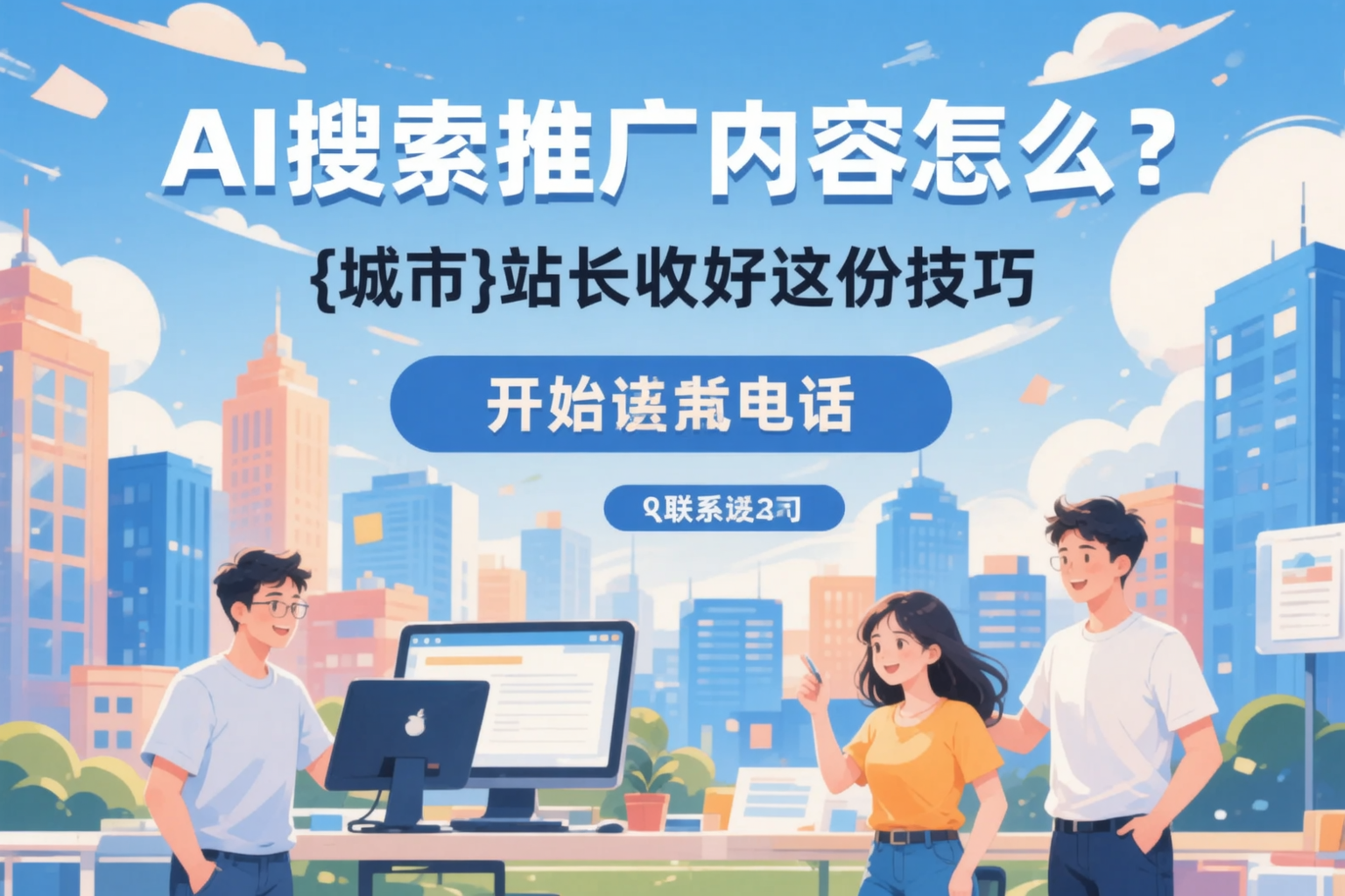 AI搜索推广内容怎么写？内江站长收好这份技巧