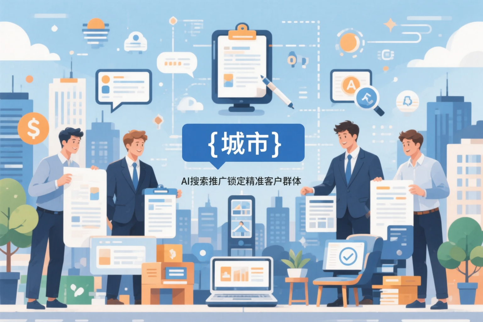 内江公司如何用AI搜索推广锁定精准客户群体