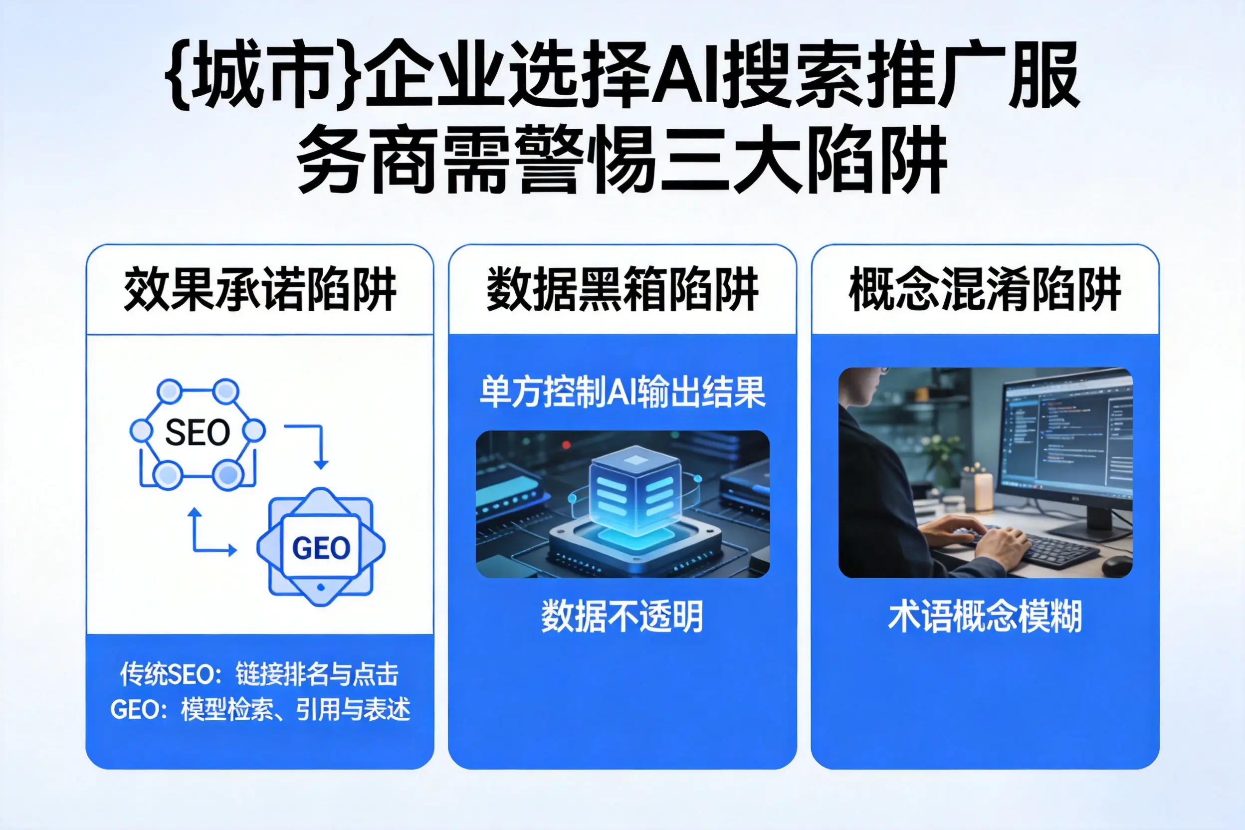 内江企业选择AI搜索推广服务商需警惕三大陷阱