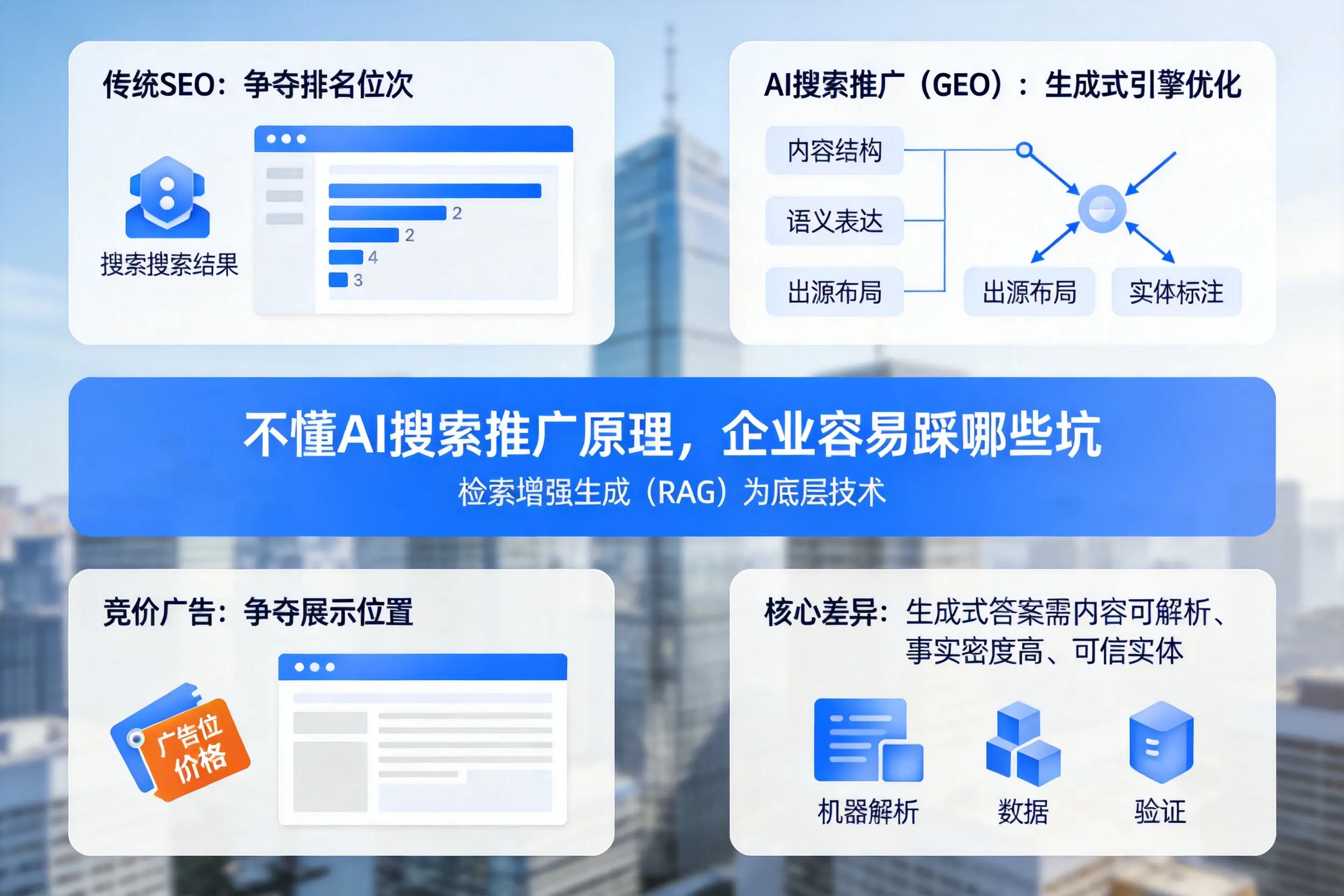 不懂AI搜索推广原理，内江企业容易踩哪些坑