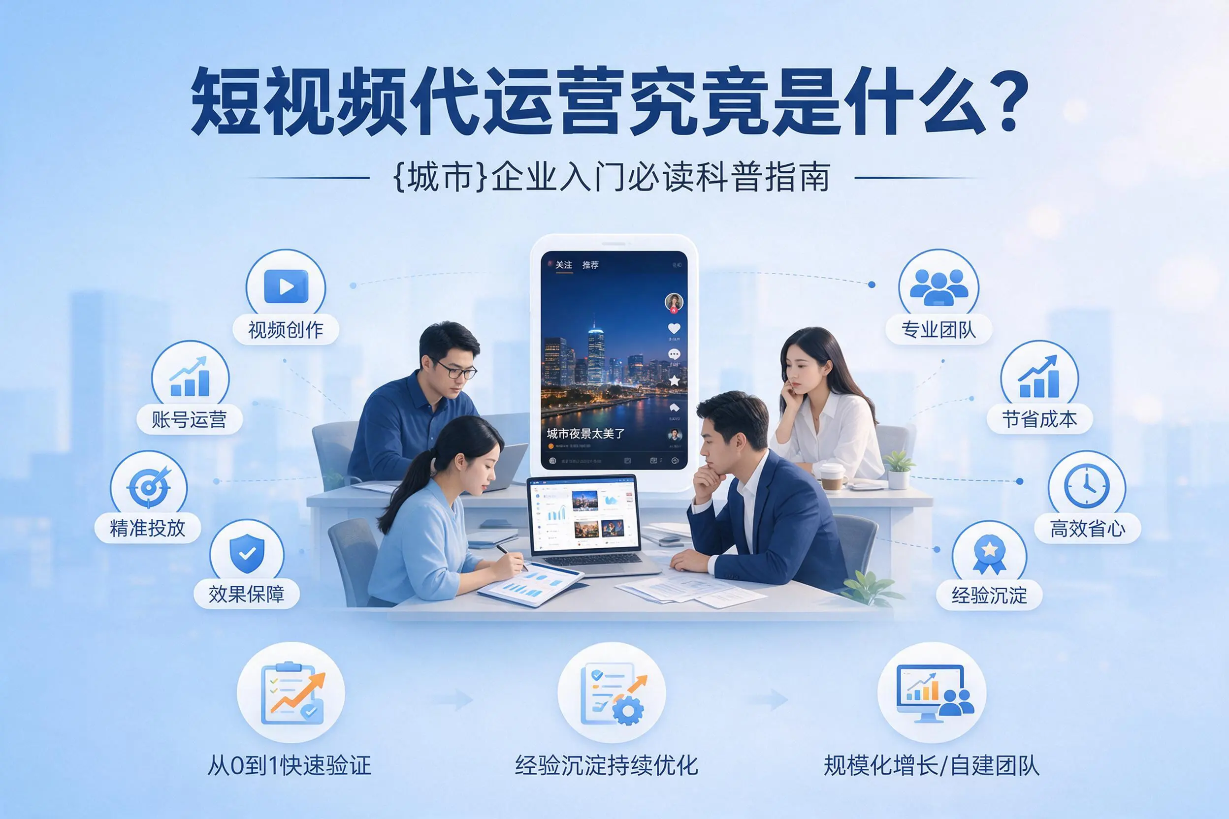 短视频代运营究竟是什么?内江企业入门必读科普指南