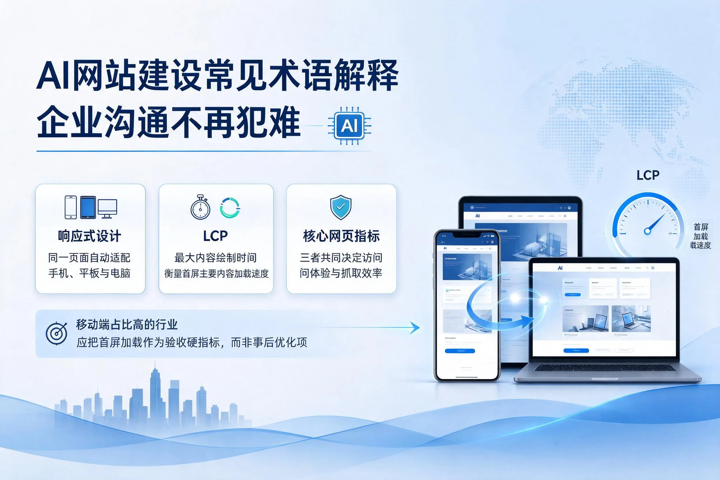 AI网站建设常见术语解释，内江企业沟通不再犯难