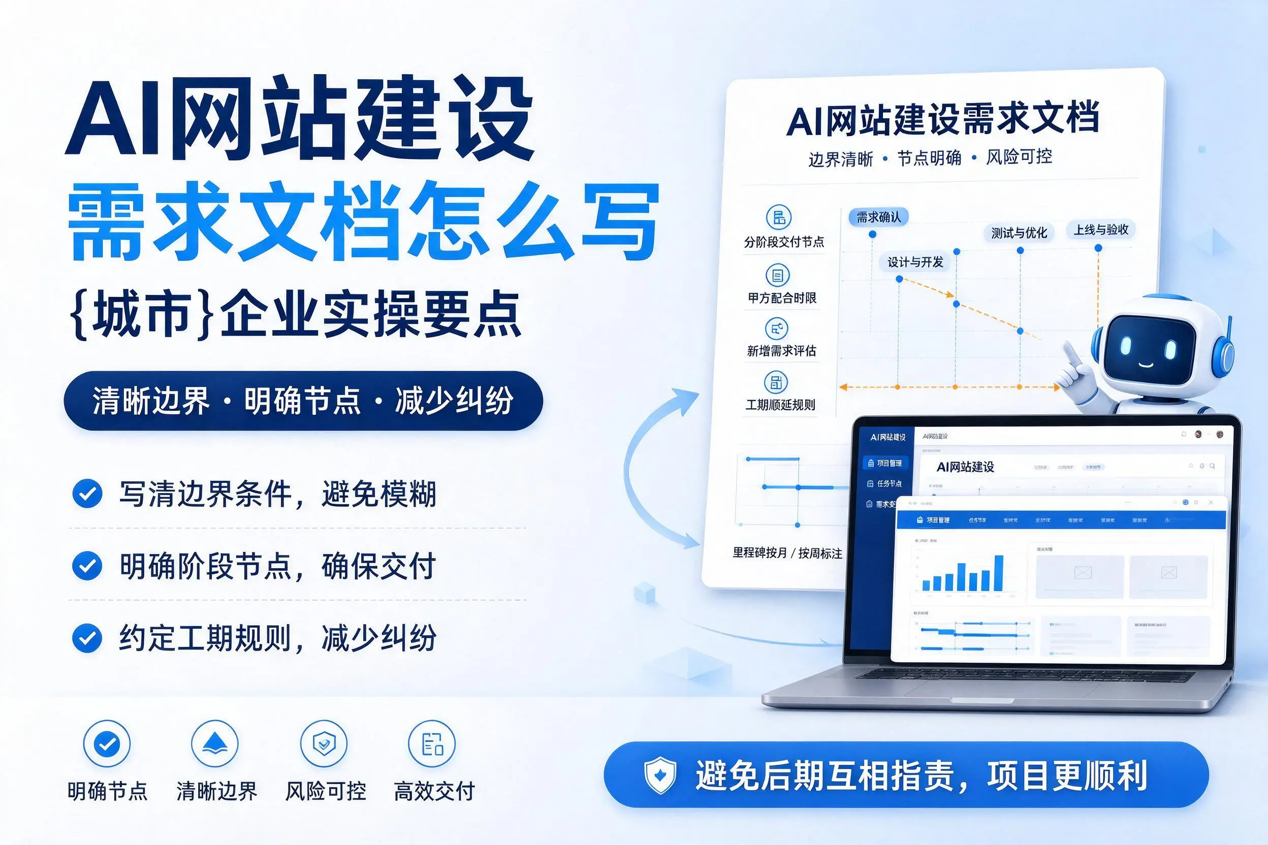 AI网站建设需求文档怎么写，内江企业实操要点